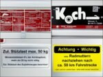 Koch Deckelanhänger 105x205cm Höhe:65cm 1000kg|Typ B1000|Angebot-Neu – Bild 17