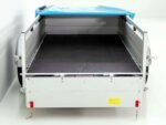 Anhänger mit Plane 125x250cm 750kg | Typ U4 | Flachplane Profi hellblau-Neu – Bild 4