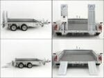 Ifor Williams Baumaschinenanhänger GX105 HD 3,5t|Auffahrschienen-Neu – Bild 2