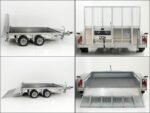 Ifor Williams Baumaschinenanhänger GX105 HD 3,5t|Auffahrrampe-Neu – Bild 5