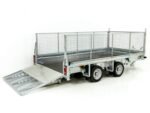 Ifor Williams Baumaschinenanhänger GX126 3,5t|Rampe|Gitteraufsatz-Neu – Bild 2