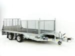 Ifor Williams Baumaschinenanhänger GX126 3,5t|Rampe|Gitteraufsatz-Neu – Bild 4