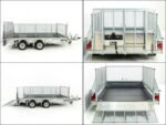 Ifor Williams Baumaschinenanhänger GX126 3,5t|Rampe|Gitteraufsatz-Neu – Bild 9
