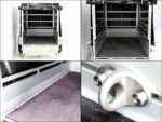 Anhänger mit Plane 125x250cm 750kg | Typ U4 | Hochplane 140 cm Profi | Schwarz-Neu – Bild 5