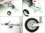 Anhänger mit BWA 125x250cm 750kg | Typ U4 | mit Aufsatz und Plane Hobby | Angebot-Neu – Bild 8