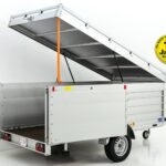 Deckelanhänger 150x300cm Höhe: 95cm 750kg | Typ U7 | Seitentür-Neu