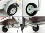 Anhänger mit Plane 105x205cm 750kg | Typ U2 | Flachplane Profi Elfenbein beige-Neu – Bild 10