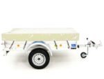 Anhänger mit Plane 105x205cm 750kg | Typ U2 | Flachplane Profi Elfenbein beige-Neu – Bild 12
