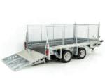 Ifor Williams Baumaschinenanhänger GX105 HD 3,5t|Auffahrrampe|Gitter-Neu