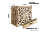 Brennholz Hainbuche 2RM Box 33 cm – Bild 2
