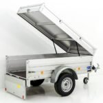 Koch-Anhänger U2 Deckelanhänger 750kg 205x105x50cm Aluminium mit Deckel
