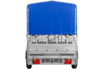 Einachsanhänger GARDEN TRAILER 264 KIPP mit Laubgitteraufsatz, Hochplane, Hochspriegel und Stützrad – Bild 3