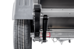 Einachsanhänger auf Federn 264×125 UNITRAILER GARDEN 264/R KIPP mit BIS-Seiten, H-0-Rahmen und grauer Plane – Bild 4