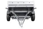 Einachsanhänger auf Federn 264×125 UNITRAILER GARDEN 264/R KIPP mit BIS-Seiten, H-0-Rahmen und grauer Plane – Bild 7